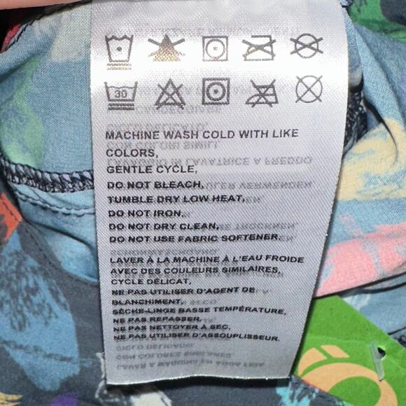 NWT Pearl Izumi Women’s Summit Shell Mountain Bike Shorts in Purdy Birds Size 8 - Picture 16 of 16